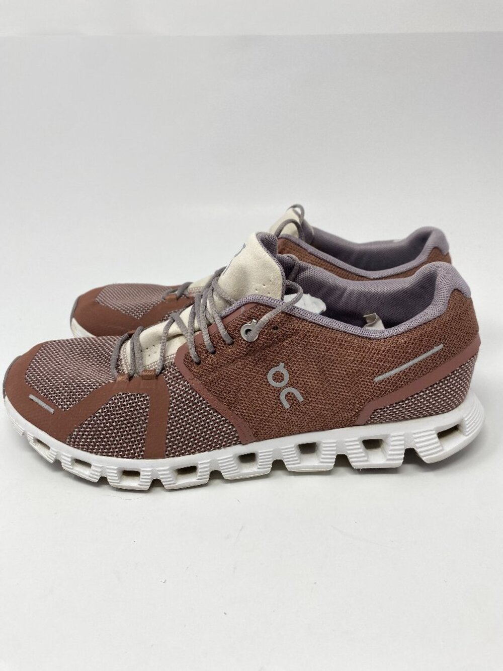 On Cloud 5 Running Shoes Sneakers Womens 9 Rosebrown Fog